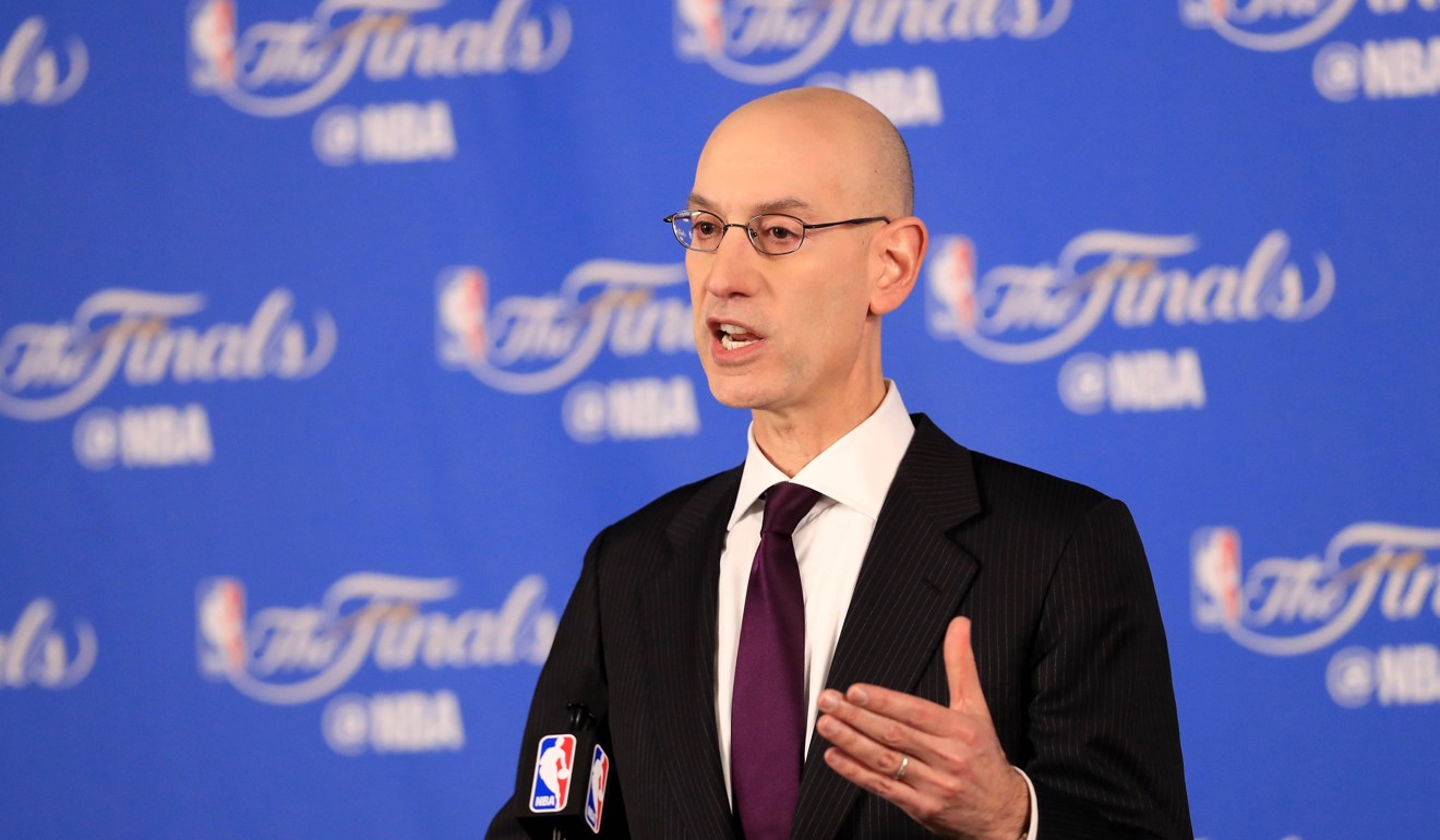 The NBA’s commissioner, who is seen as one of the most progressive pro sport league managers, said the NBA is studying the use of medical marijuana. Photo: AFP