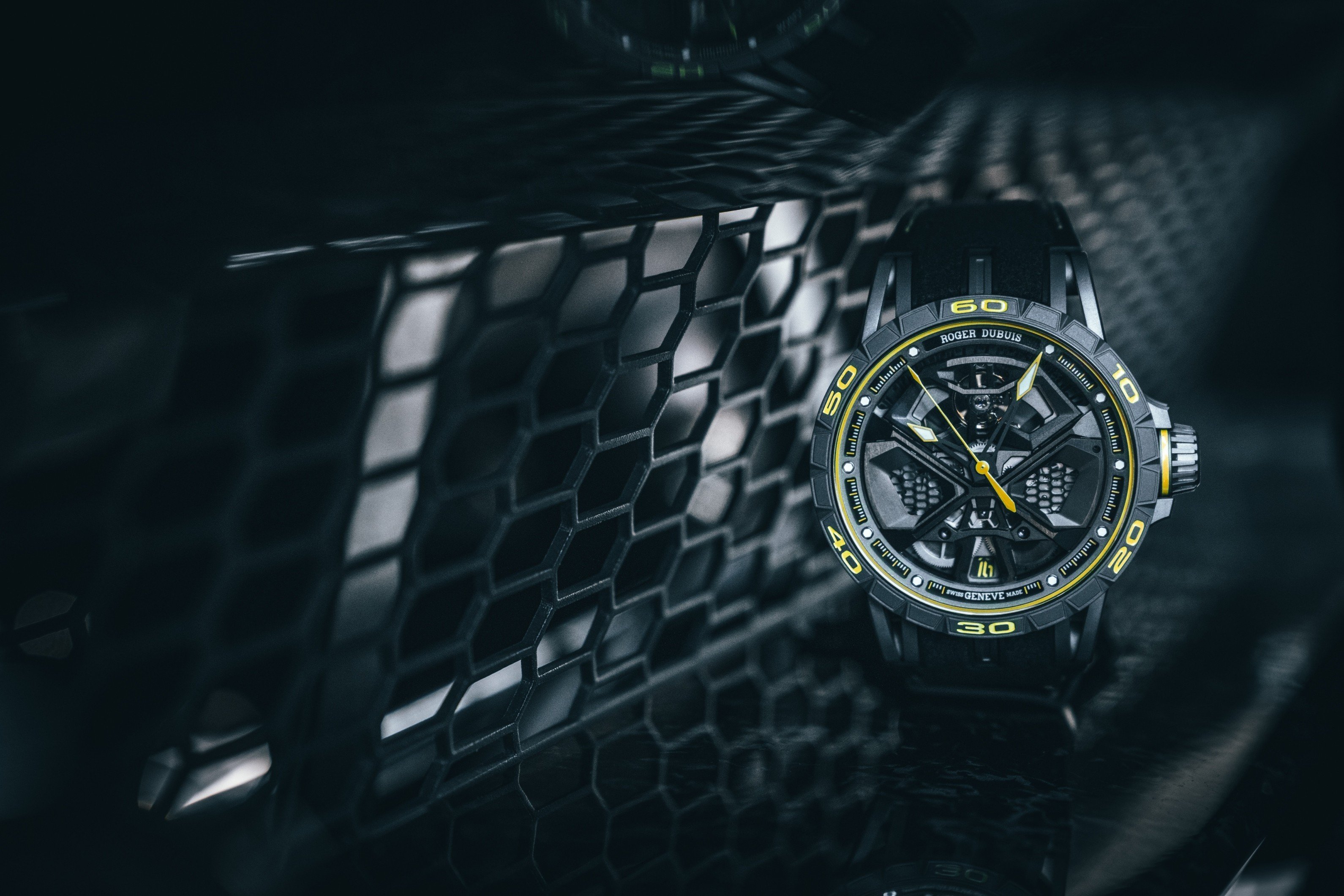 SIHH 2019: Roger Dubuis and Lamborghini set pulse racing with Excalibur  Huracán Performante | South China Morning Post