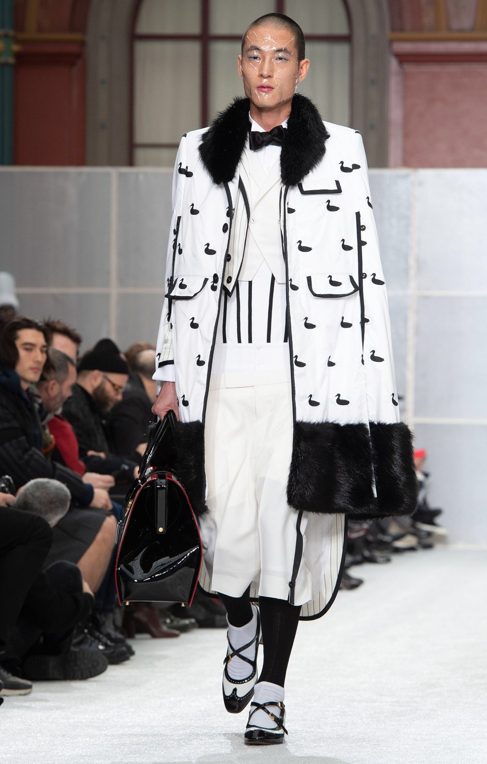 Paris Fashion Week: Hermès goes understated and Thom Browne lights up  subdued Saturday at men's fashion week amid Paris protests | South China  Morning Post