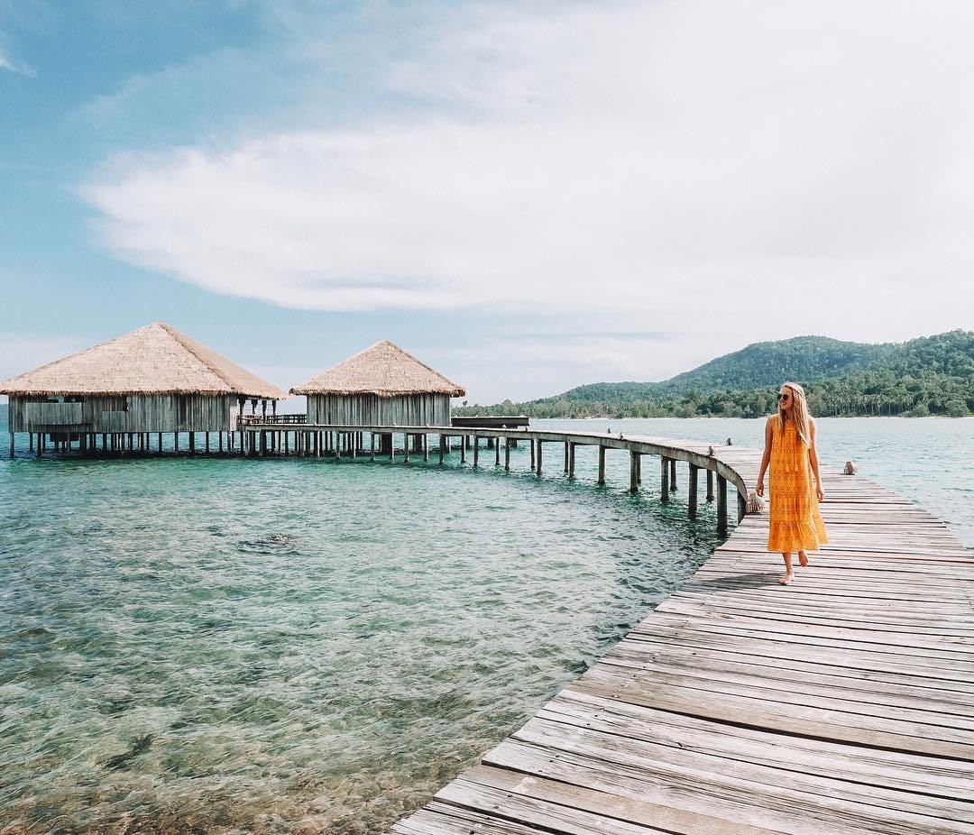 Song Saa Private Island in Cambodia offers guests jungle, ocean and overwater views. Does it get more Instagrammable than this? Photo: @passporttofriday