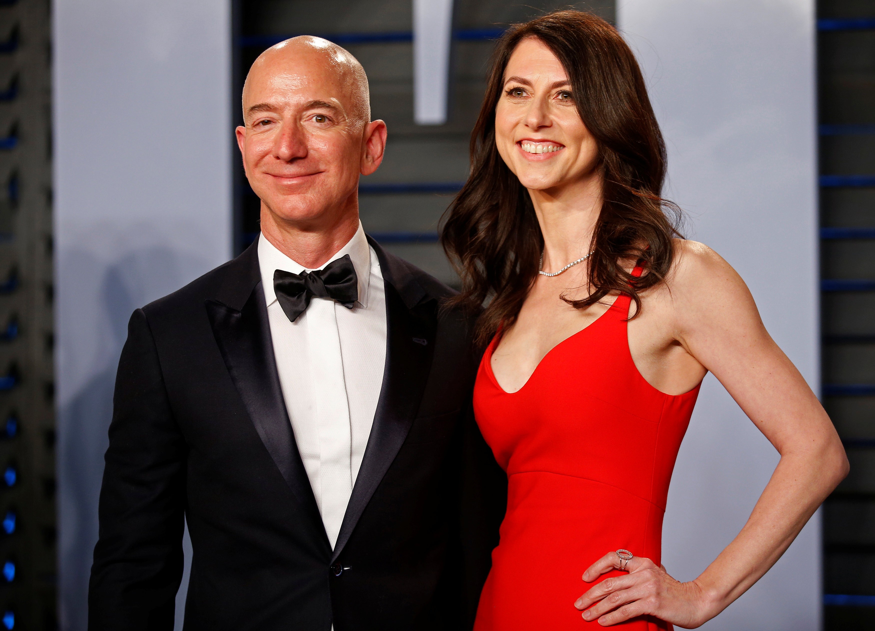 Amazon founder Jeff Bezos and wife MacKenzie are getting divorced. Photo: Reuters