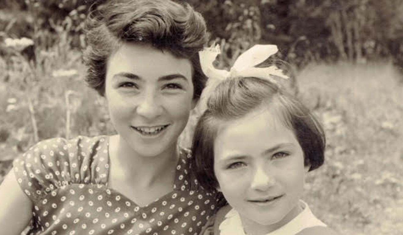 Eva Koralnik with her younger sister Vera. Picture: Eva Koralnik