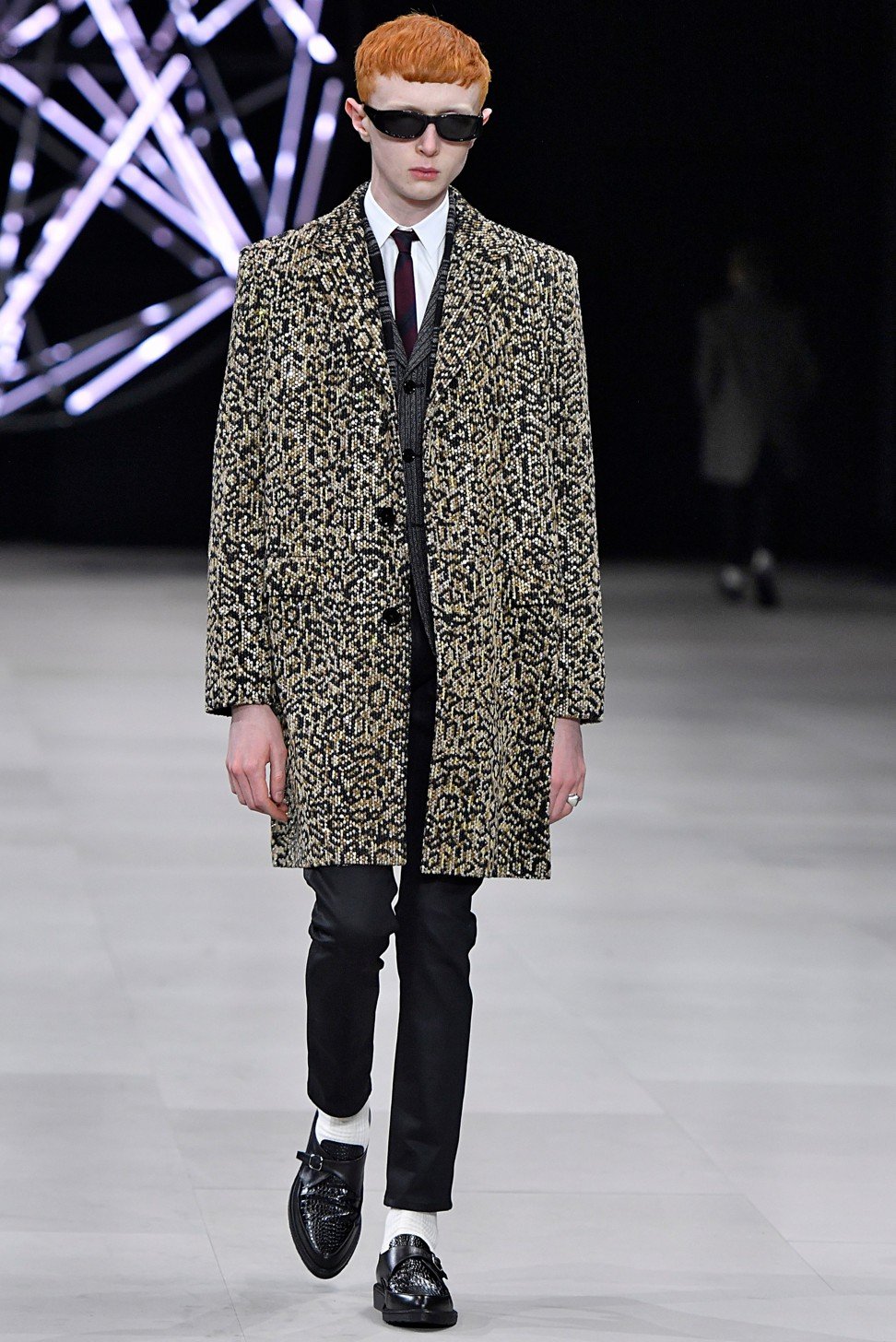 Hedi Slimane cuts a dash with his skinny-suited Celine designs - South ...