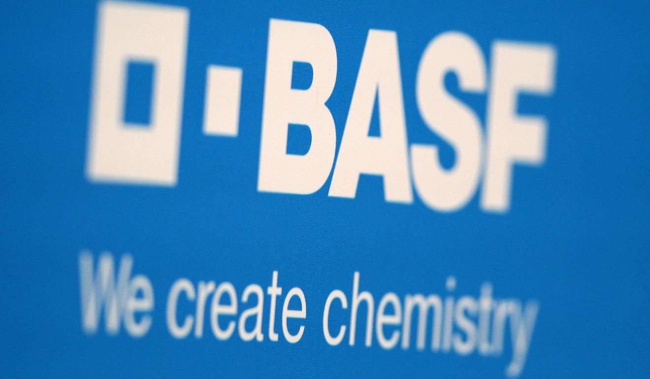 German chemical giant BASF last year announced a US$10 billion investment in China’s first wholly owned foreign chemical facility. Photo: AFP