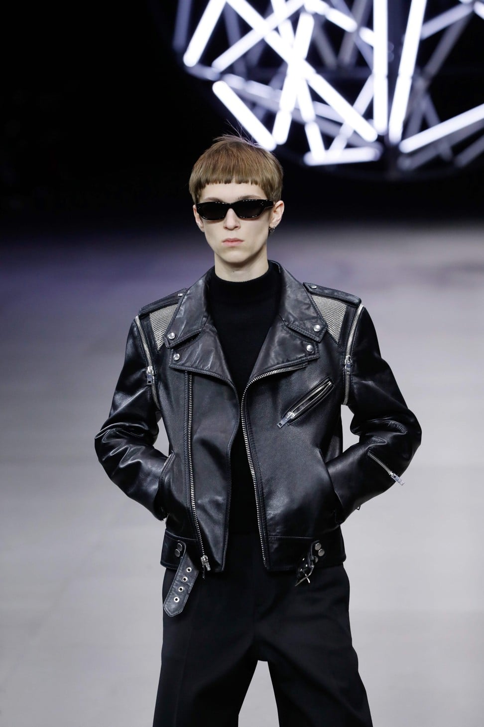 Paris Fashion Week: Hedi Slimane cuts a 