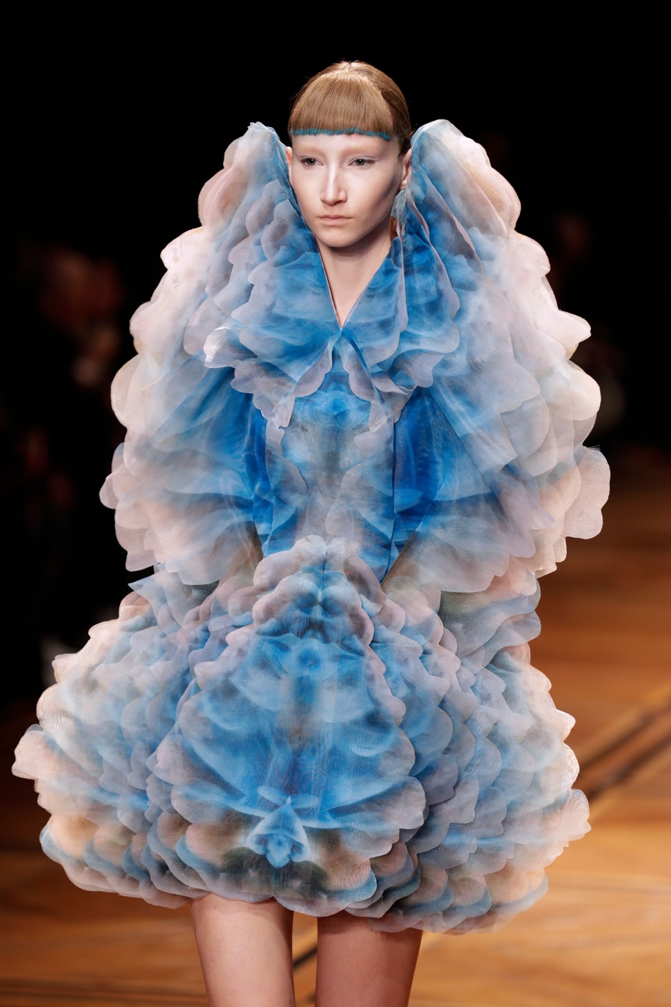 Paris Fashion Week: Iris van Herpen’s ‘flowing paint’ gowns and Ralph ...