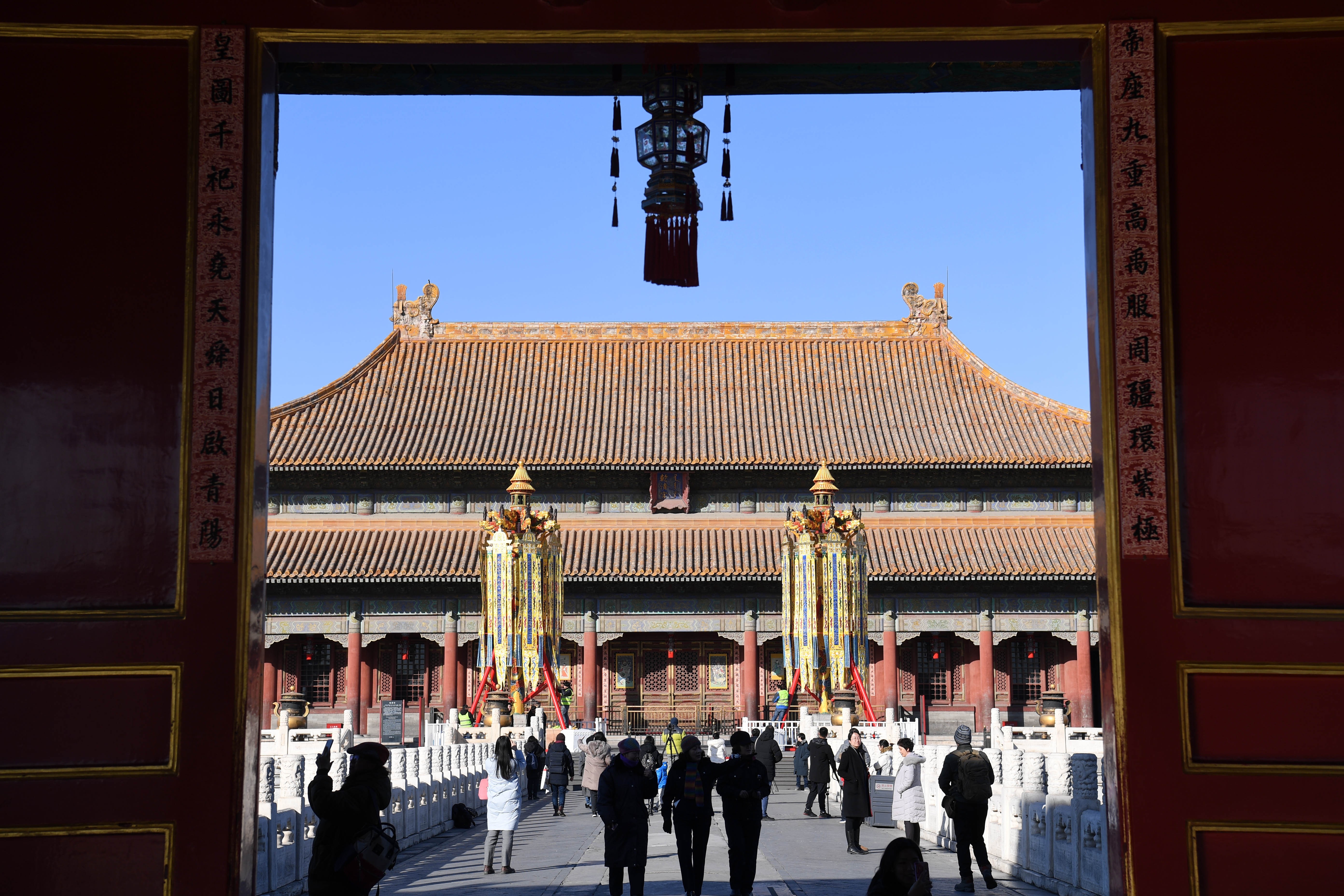 The Palace of Heavenly Purity at the Palace Museum, also known as the Forbidden City, in Beijing. Photo: Xinhua