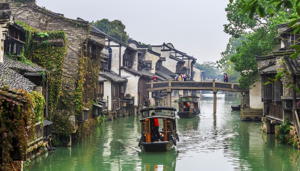 Emperor Qianlong visited the Jiangnan region, which includes Suzhou (above), six times during his 60-year reign.