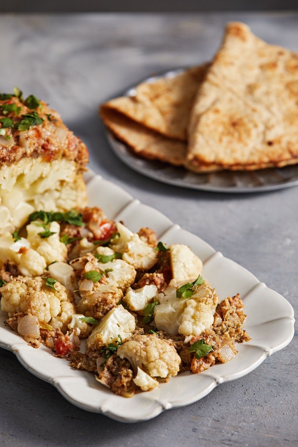 Ghee-baked cauliflower. Photo: Tom McCorkle for The Washington Post.