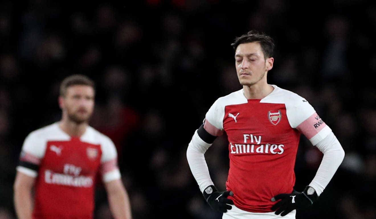 Arsenal forward Mesut Ozil quit the German national team after complaining about his treatment. Photo: Reuters