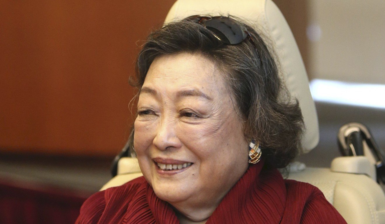 One of Chong Kin-woâs last public appearances was last year at Chinese University, where a hall was named in her honour. Photo: CUHK
