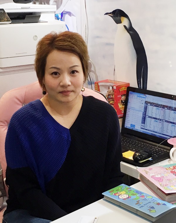 Mona Lau, the director of Eily Beauty and Health House, hopes the renovation is going to bring more people to Worfu from other parts of the city. Photo: Cheryl Arcibal.