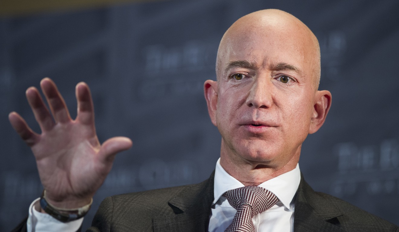 File photo of Amazon founder and CEO Jeff Bezos. Photo: AP