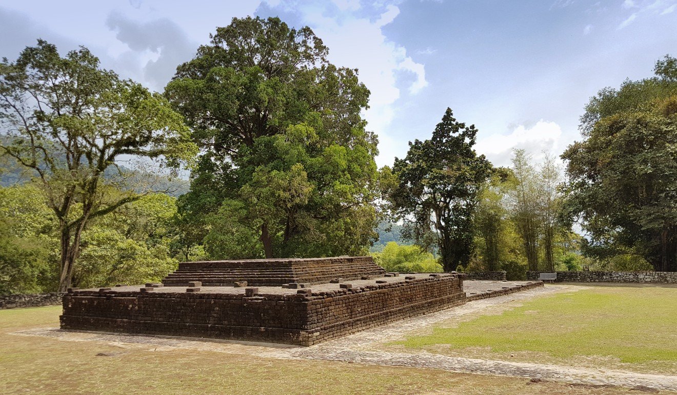 The base of an ancient structure in the Bujang Valley near Merbok, Kedah, an early centre of Hindu and Buddhist culture. Photo: Shutterstock