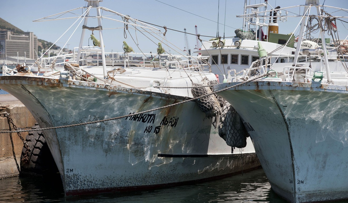 An estimated 160,000 migrant workers, mostly from Southeast Asian countries of Philippines and Indonesia, work on board Taiwanese fishing vessels. Photo: AFP