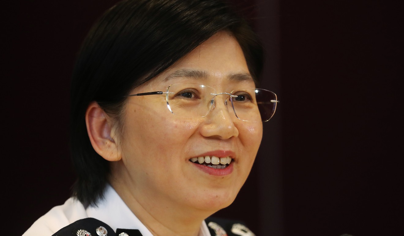 Winnie Chiu was praised by Hong Kong’s leader for her capable leadership. Photo: Edward Wong