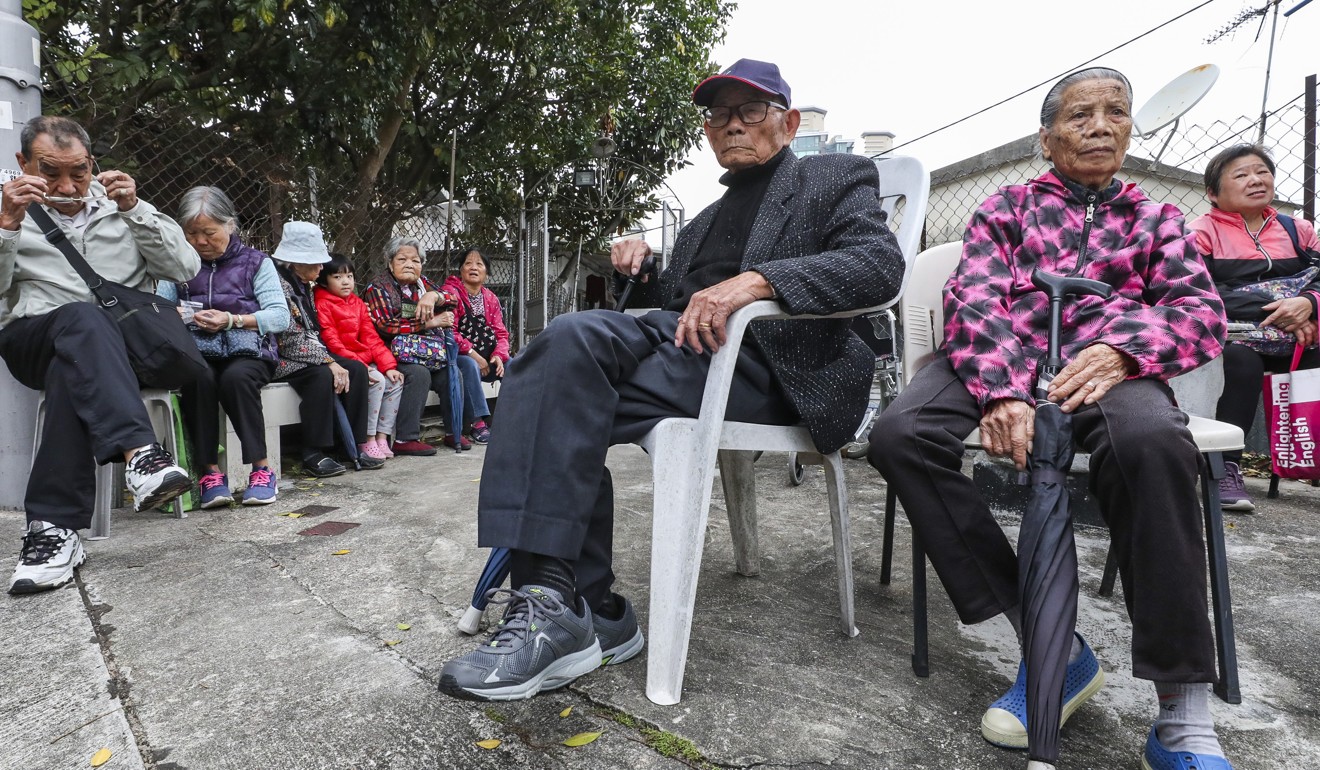 Authorities have been urged to build a centre for relocated elderly residents to come together. Photo: Felix Wong