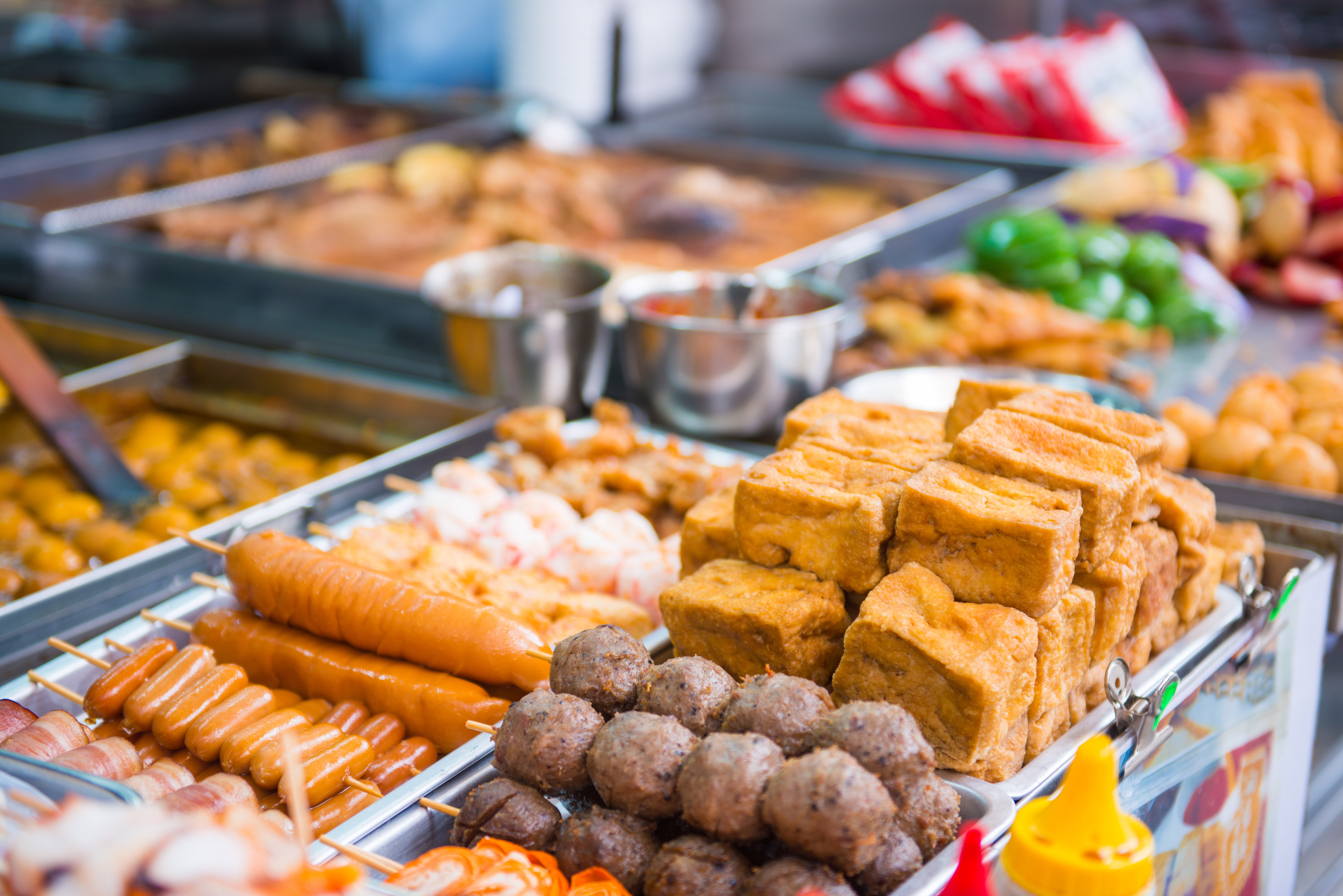 Lovers of street food need to remember that these snacks are often high in sodium and calories. Photo: Shutterstock