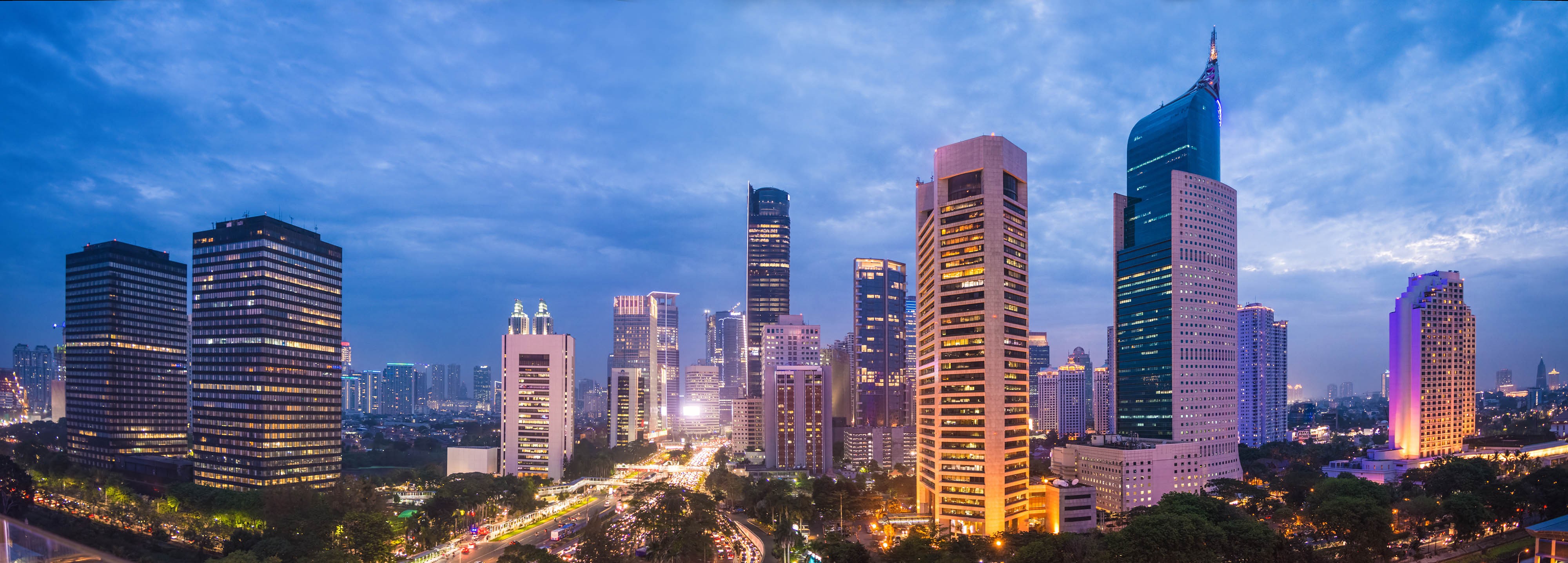 The Central Business District in Jakarta. Indonesia has plenty of labour and natural resources, although logistics issues exist. Photo: Shutterstock