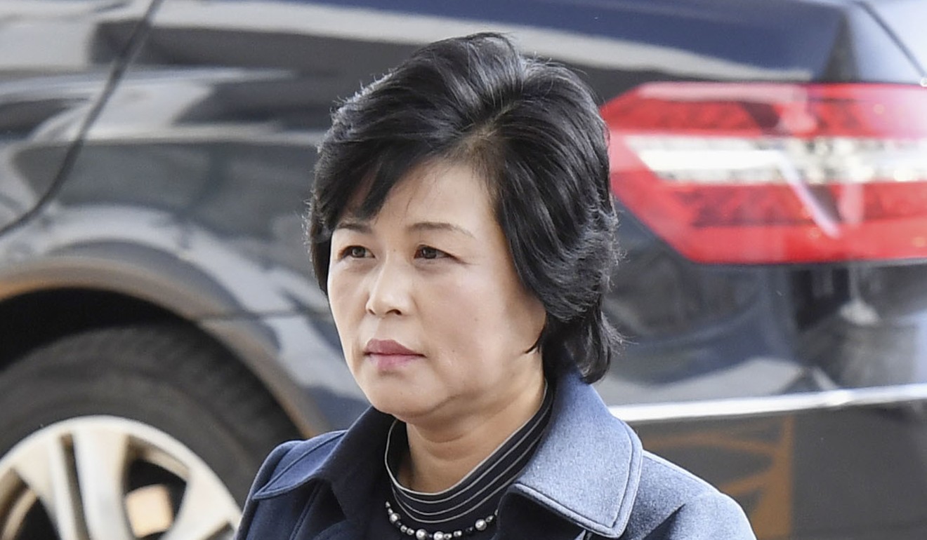 Senior North Korean official Kim Song-hye. Photo: Kyodo
