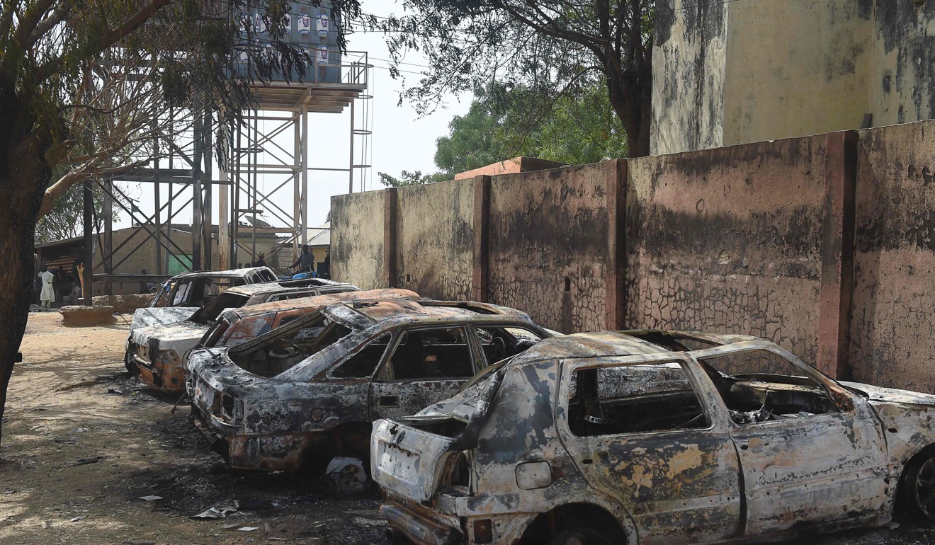 The aftermath of deadly clashes between supporters of the ruling All Progressives Congress (APC) and the opposition Peoples Democratic Party (PDP) at Kofa in Bebeji district of Kano. Photo: AFP