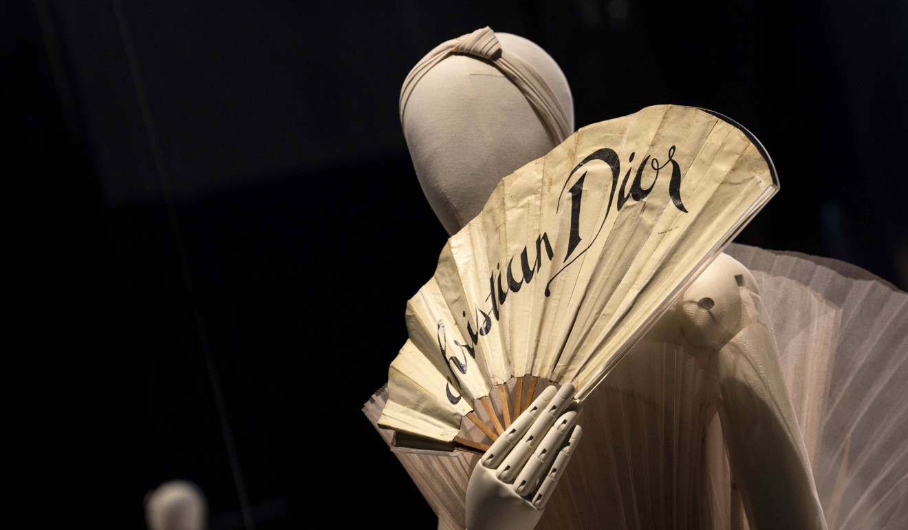 The exhibition features designs by the French fashion label and its artistic directors down the years. Photo: EPA-EFE
