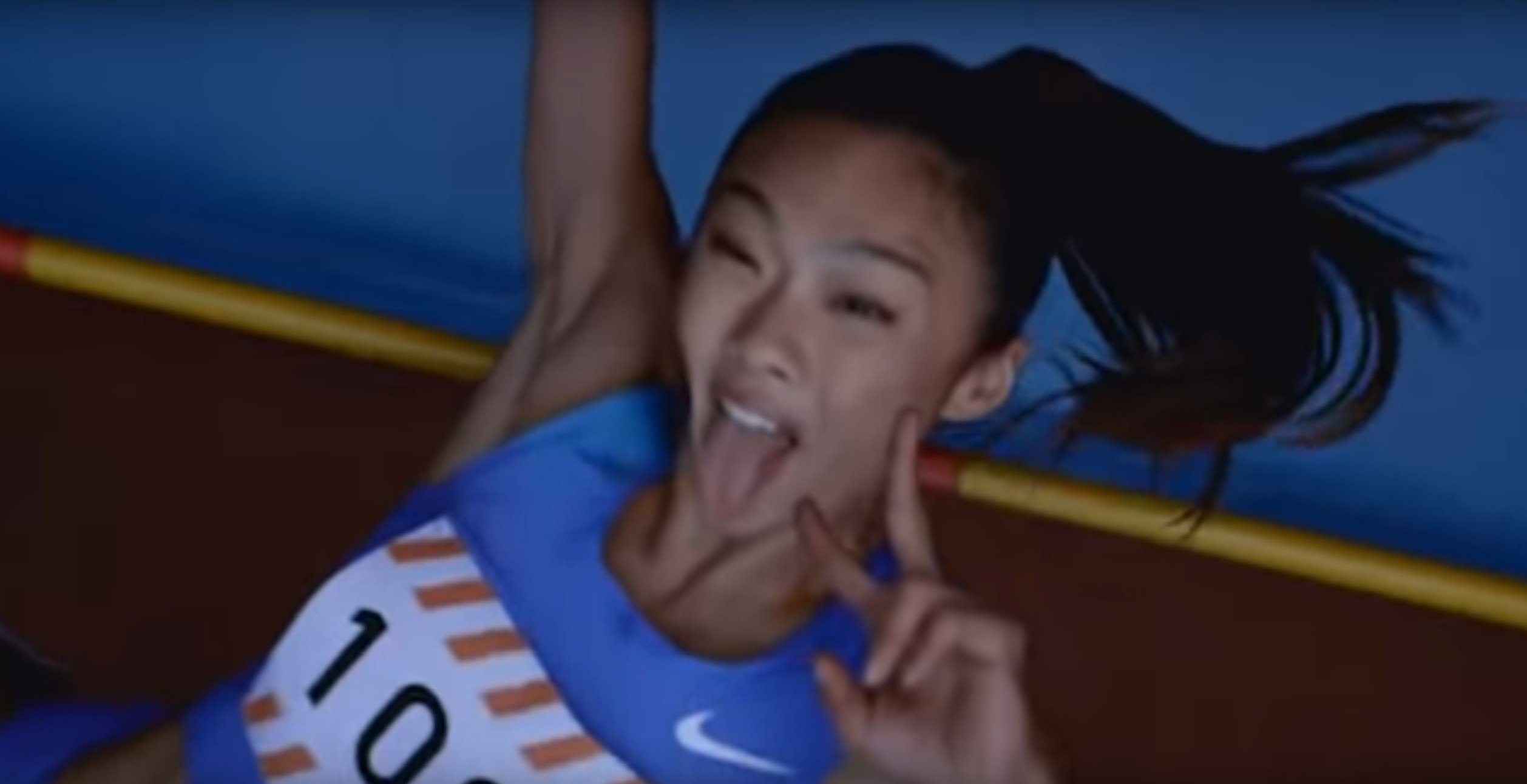 Cecilia Yeung is one of five female athletes featured in Nike’s new China advertising campaign. Photo