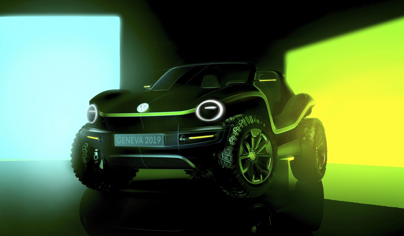 A Volkswagen Buggy electric car will be unveiled at the Geneva show. Photo: AP