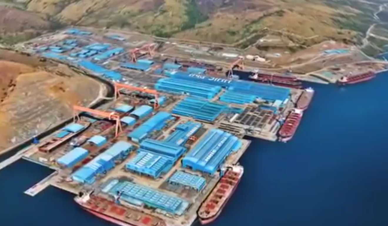 Philippine officials have refused to reveal the identities of the shipyard’s potential Chinese buyers, disclosing only that one is a state-affiliated company. Photo: YouTube
