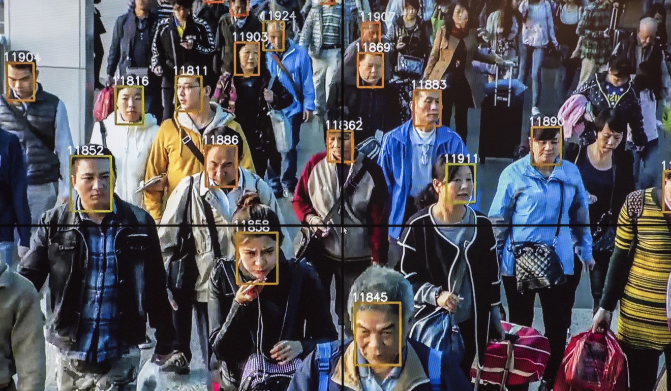 China’s facial recognition system. Photo: Handout