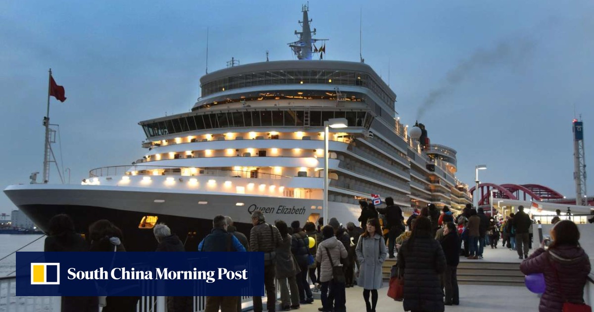 Luxury Liner Queen Elizabeth Starts Cruise From Japan For The First Time South China Morning Post