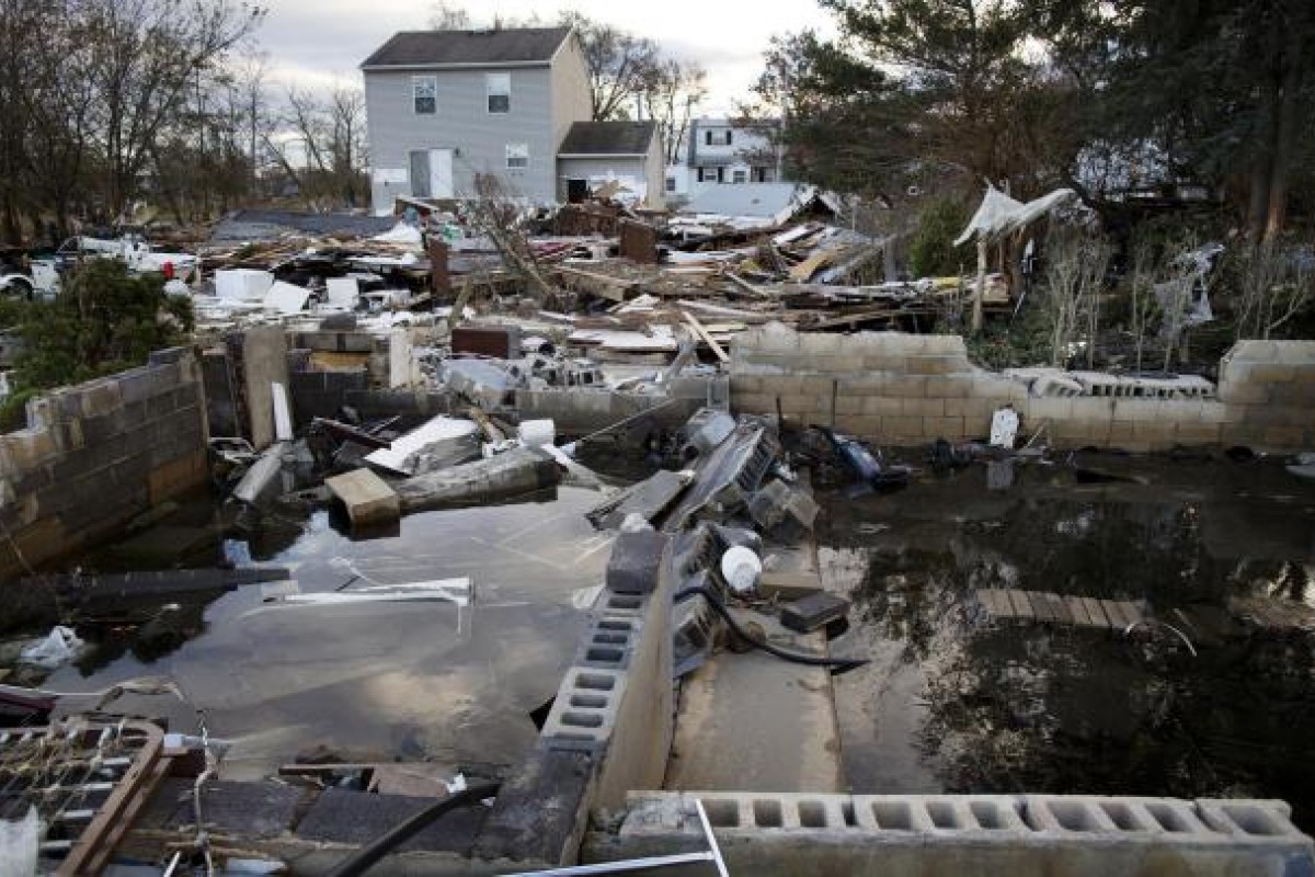 Superstorm Sandy Slams New Jerseys Struggling Housing Market South China Morning Post 