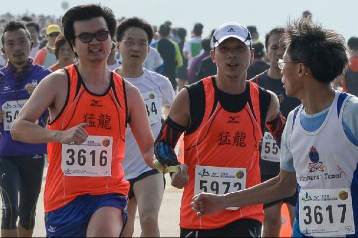 merk neem medicijnen adelaar Blind runner thrilled to complete Mizuno | South China Morning Post