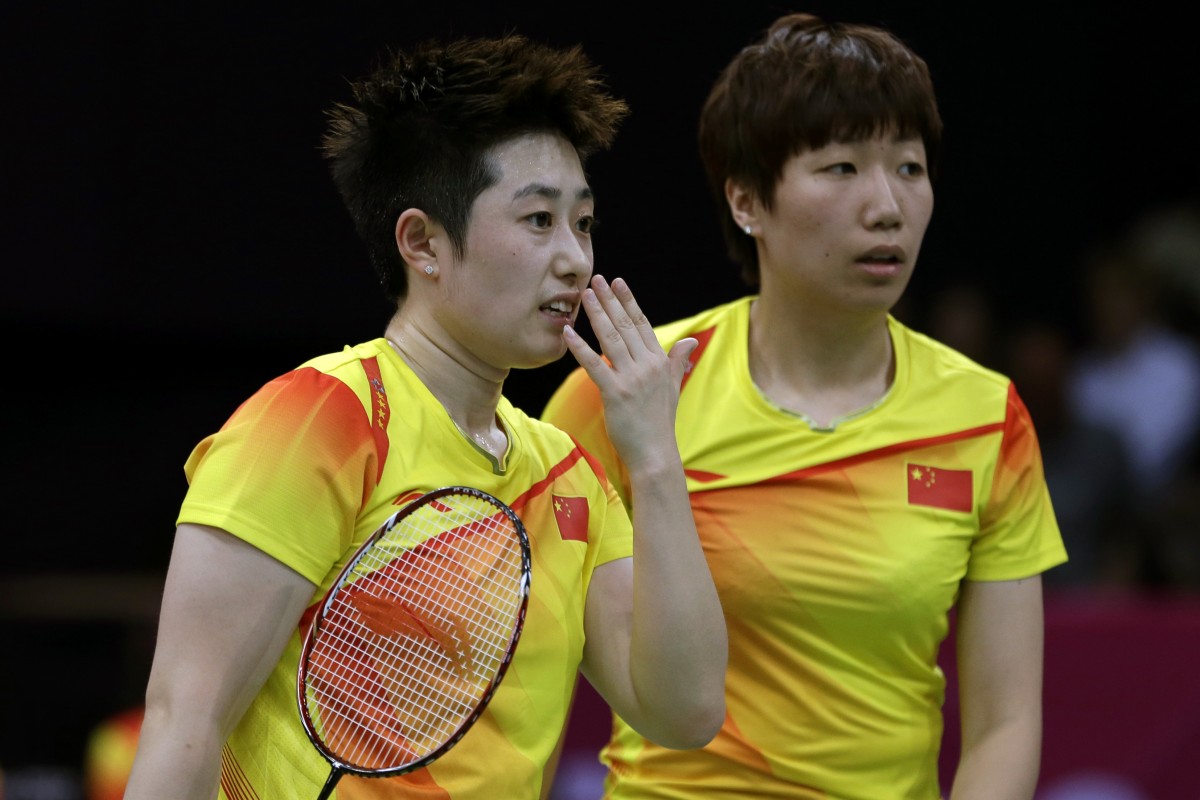 Chinese women's badminton duo rewarded despite being kicked out of