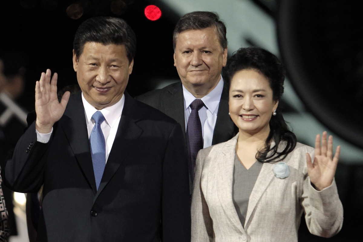 Жена китайского президента фото