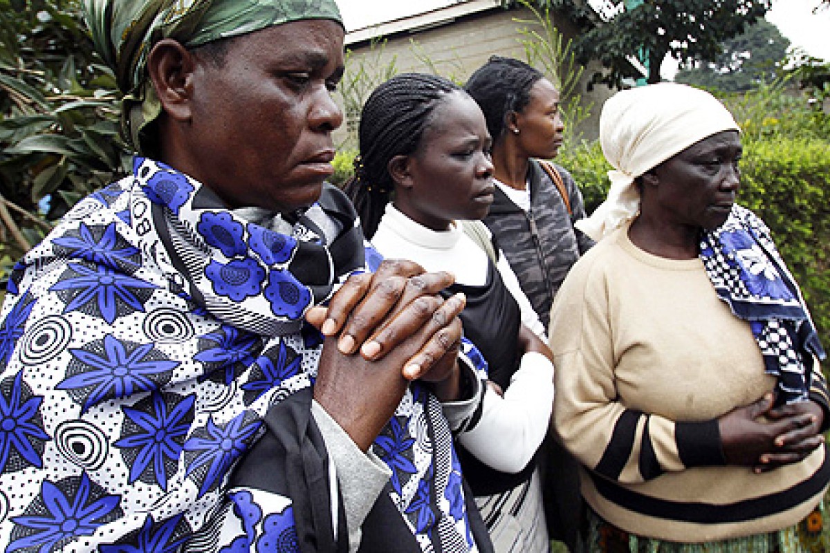 Gunshots ring out at Nairobi mall as Kenyans mourn South China