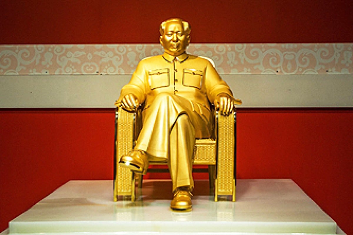 Gold Mao statue worth 100m yuan unveiled in Shenzhen South China