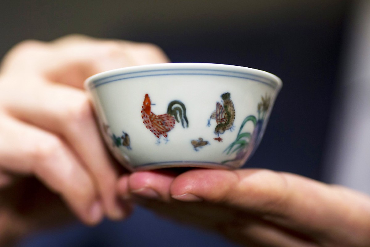 Ming-era wine 'chicken cup' could fetch record price of HK$300m | South