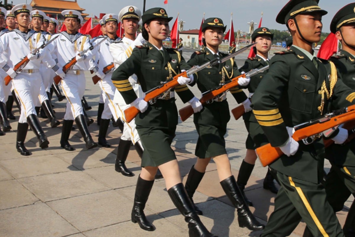 Dressed To Kill First Female Pla Honour Guards Steal Limelight At Leader S Visit South China Morning Post