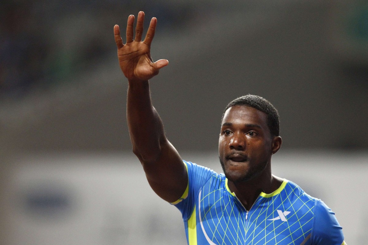 Justin Gatlin runs fastest 100m of the season in Shanghai | South China ...