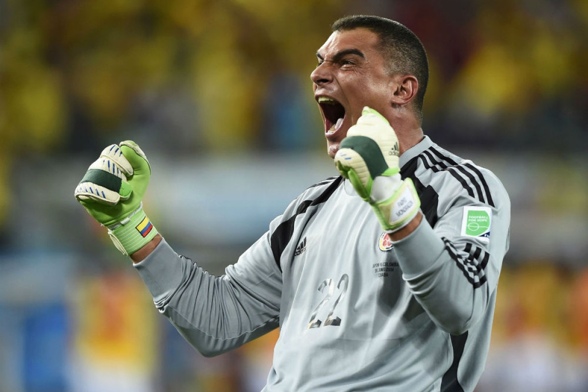 Colombia goalkeeper, 43, World Cup's oldest ever player in