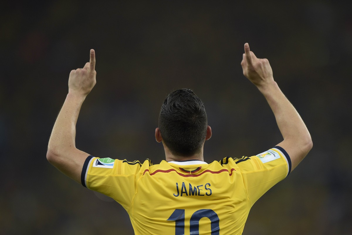 james rodriguez colombia jersey