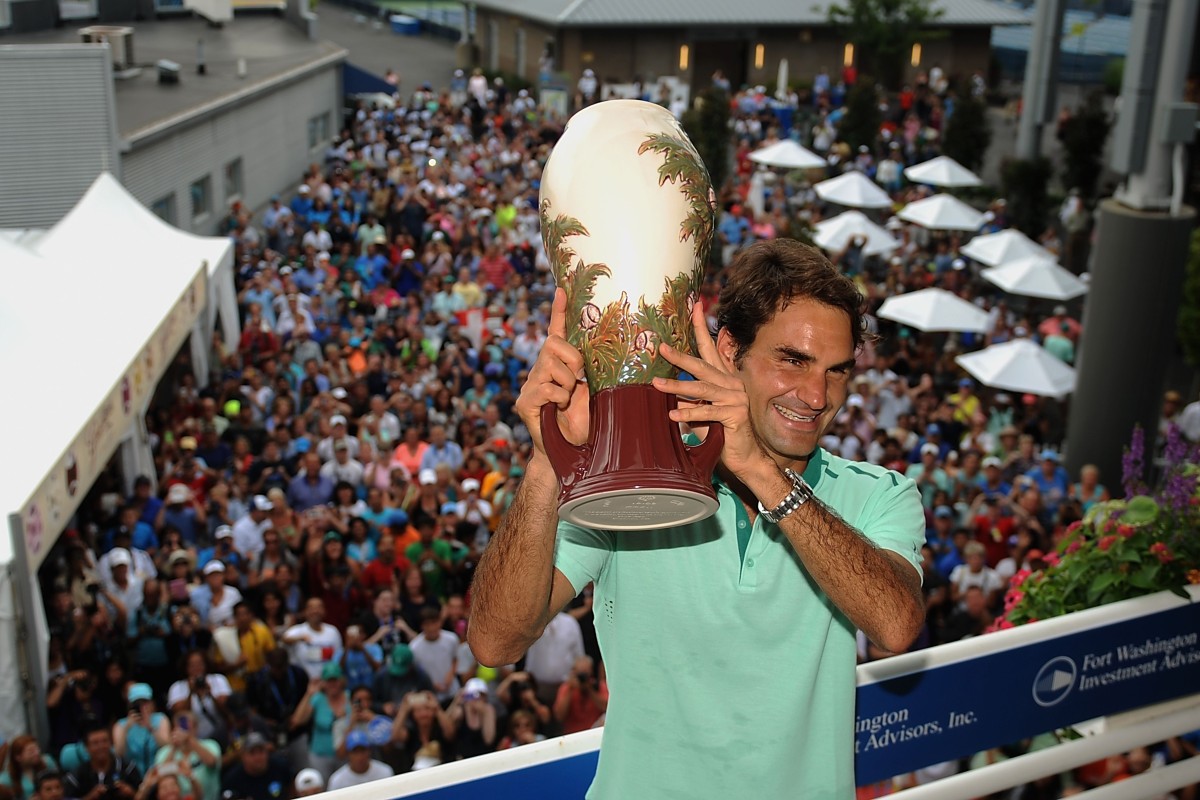 Roger Federer on song for US Open after claiming 80th ATP title South