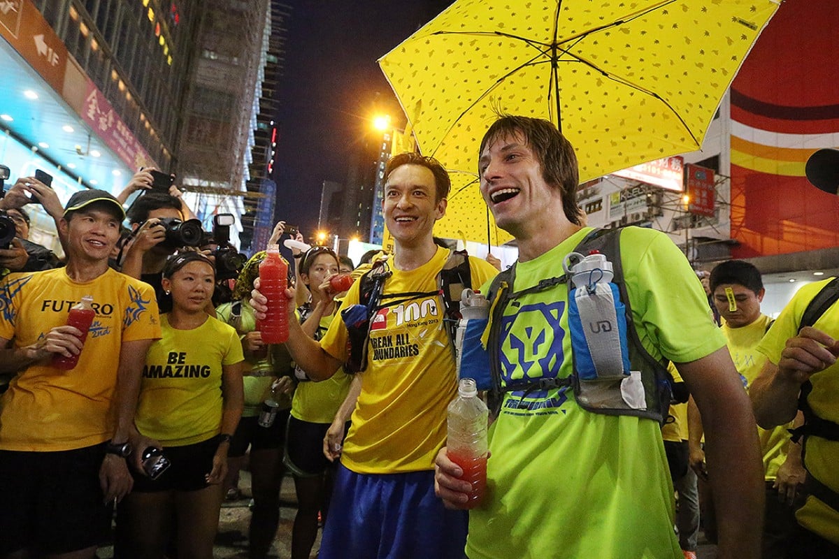 Ultrarunners race 102km umbrellashaped route across Hong Kong to