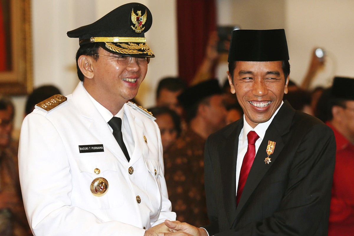 First Chinese governor of Jakarta, a Christian, sworn in by President Widodo South China