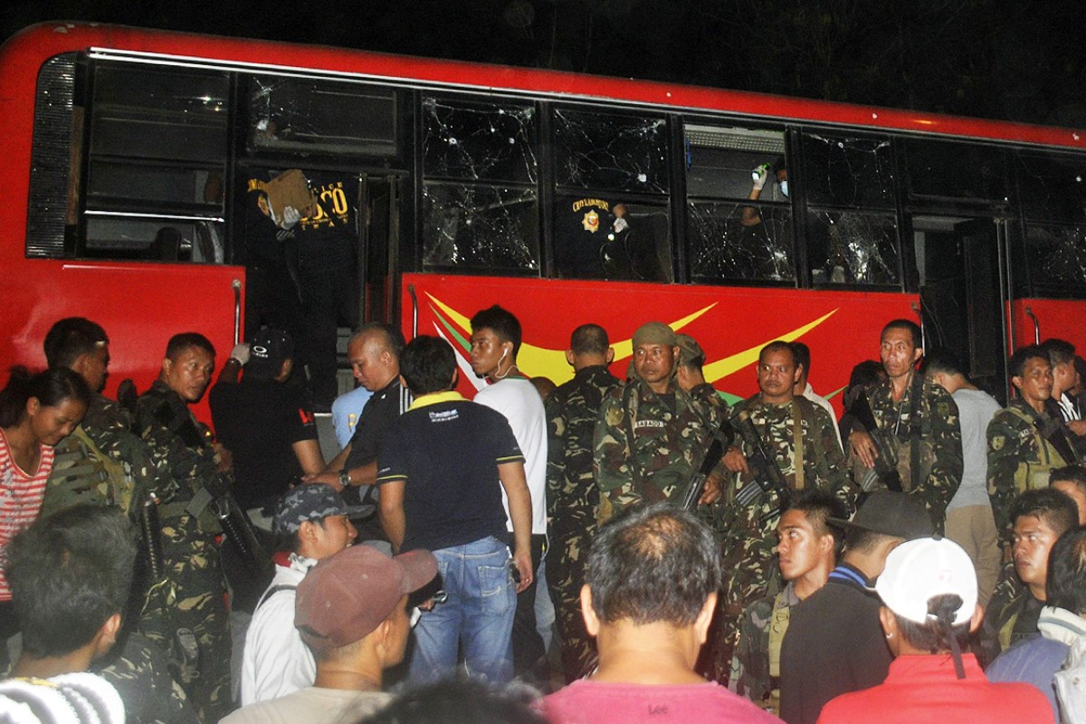 Muslim rebels blamed for deadly bus bombing in southern Philippines