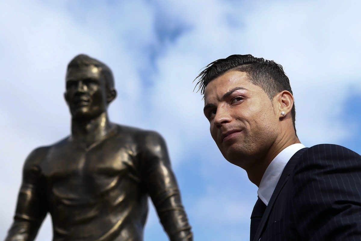 It S Even Prettier Than Me Cristiano Ronaldo Pleased With Statue Of Himself South China Morning Post