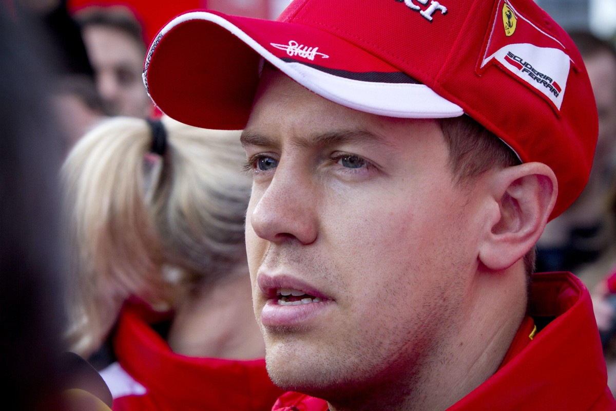 German driver Sebastian Vettel has made a terrific start to life with Ferrari. Photo: EPA