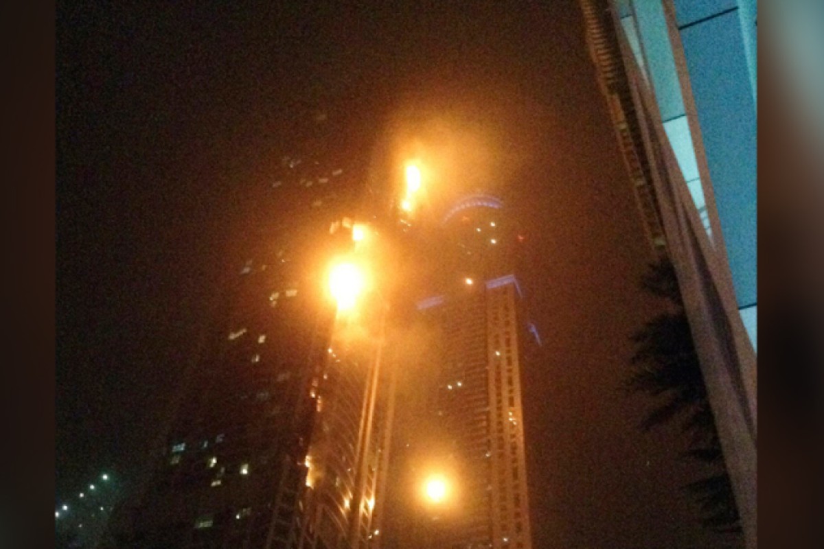 Hundreds evacuated as fire engulfs Dubai's 79storey Torch residential