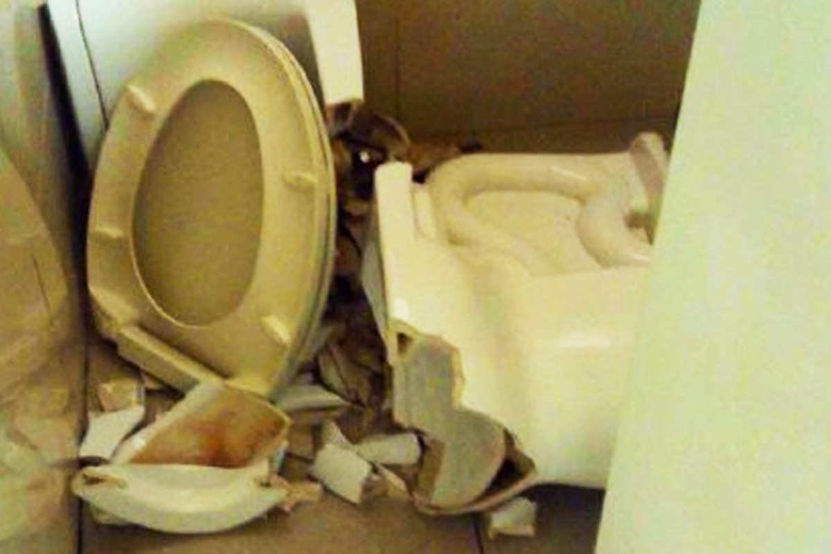 Passenger Injured At Chinese Airport After Toilet He Was Squatting